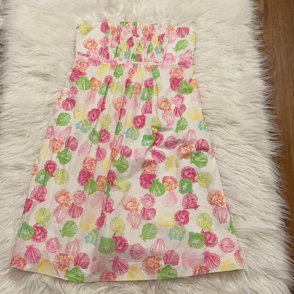 Lilly Pulitzer strapless dress